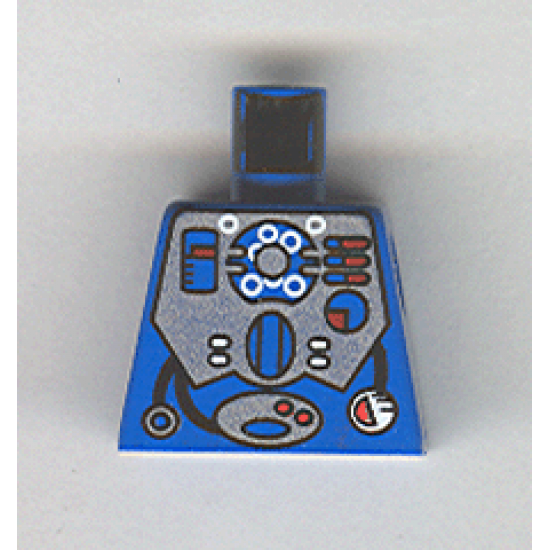 Torso Aquazone Hydronaut Silver Diving Pattern 2
