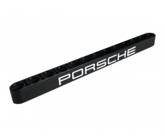 Technic, Liftarm 1 x 13 Thick with White 'PORSCHE' on Black Background Pattern (Sticker) - Set 42096