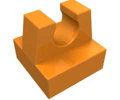 Tile, Modified 1 x 1 with Clip