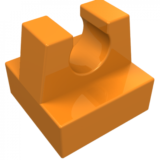 Tile, Modified 1 x 1 with Clip