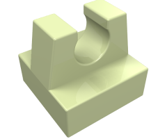 Tile, Modified 1 x 1 with Clip