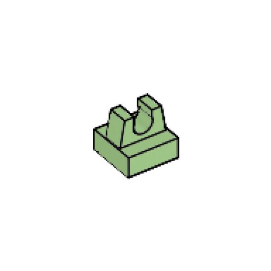 Tile, Modified 1 x 1 with Clip