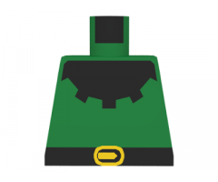 Torso Castle Forestman Black Collar Pattern