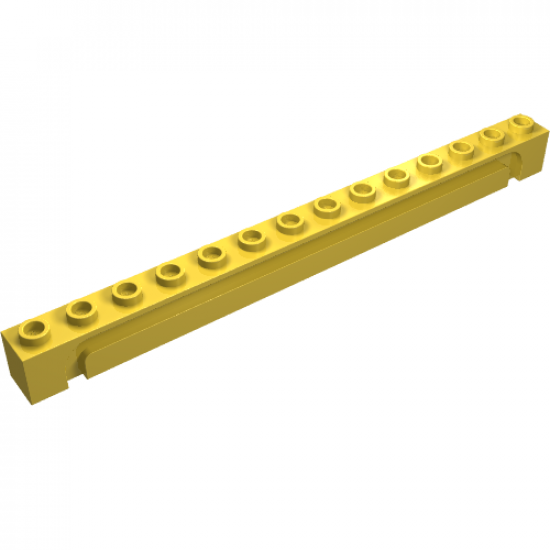 Brick, Modified 1 x 14 with Groove