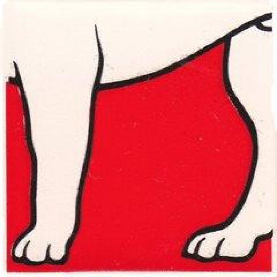 Duplo, Tile 2 x 2 x 1 with Dog Mosaic Picture 05 Pattern (Set 1078)