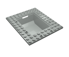 Container Boat Cargo Loading Plate 10 x 12 with 6 x 8 Tub