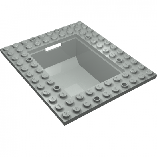 Container Boat Cargo Loading Plate 10 x 12 with 6 x 8 Tub