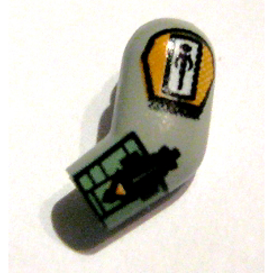 Arm, Left with SW Boba Fett Pattern