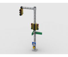 Large City Traffic Light