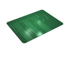 Baseplate 24 x 32 with Three Driveways with Sets 357 / 570 Dots Pattern