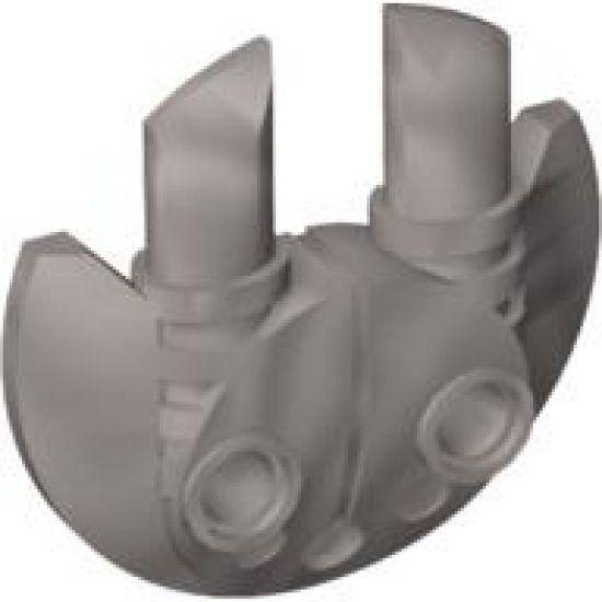 Bionicle Weapon 5 x 5 Shield with Dual Round Prongs