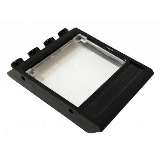 Window 4 x 4 x 3 Roof with Bottom Panel with Trans-Clear Glass for Window 1 x 4 x 3 - Opening (60806 / 60603)