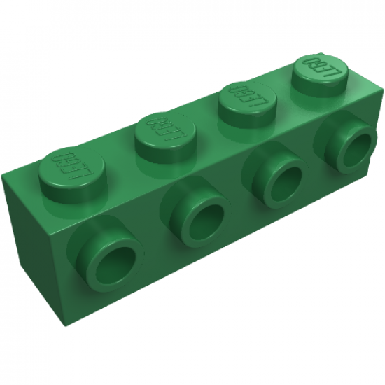Brick, Modified 1 x 4 with 4 Studs on 1 Side