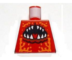 Torso Atlantis Crab with Open Mouth Pattern
