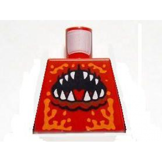 Torso Atlantis Crab with Open Mouth Pattern