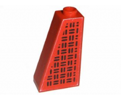 Slope 75 2 x 1 x 3 with Corrugation Pattern on Right Side (Sticker) - Set 8443