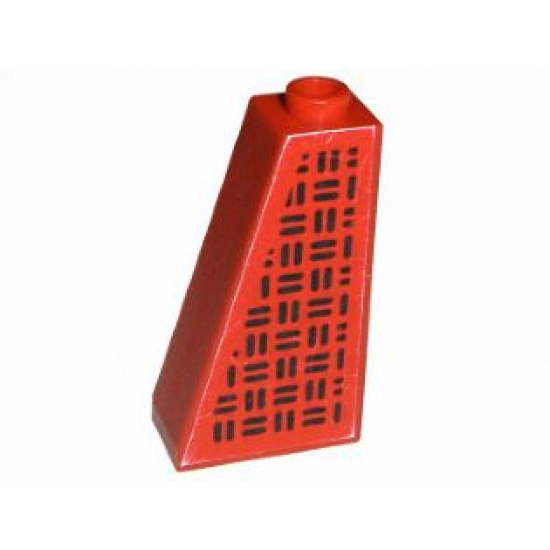 Slope 75 2 x 1 x 3 with Corrugation Pattern on Right Side (Sticker) - Set 8443