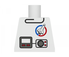 Torso Launch Command Logo, Gray Equipment Pattern