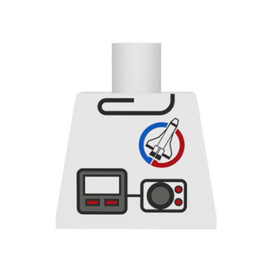 Torso Launch Command Logo, Gray Equipment Pattern