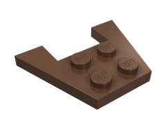 Wedge, Plate 3 x 4 without Stud Notches