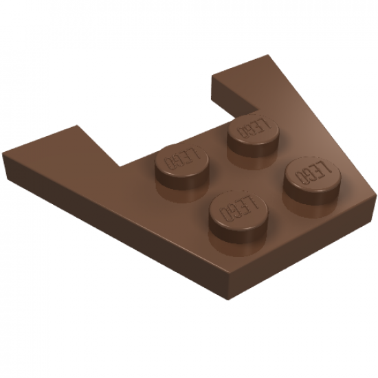 Wedge, Plate 3 x 4 without Stud Notches