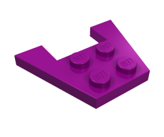 Wedge, Plate 3 x 4 without Stud Notches