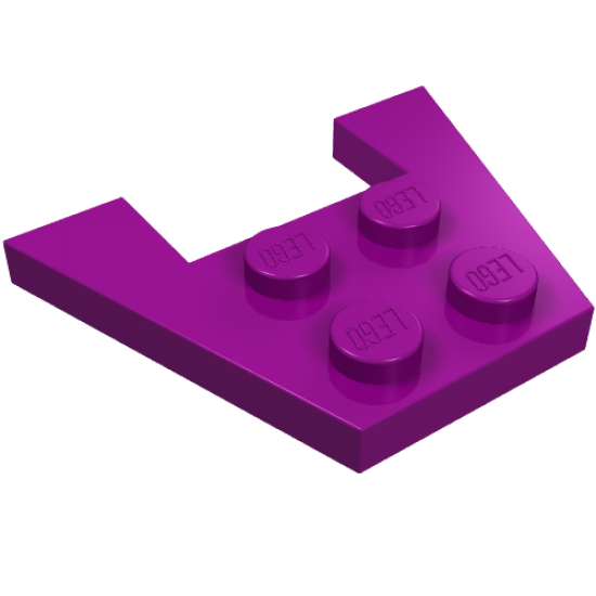 Wedge, Plate 3 x 4 without Stud Notches