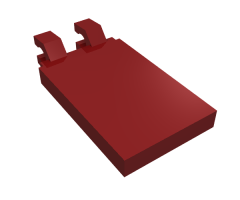 Tile, Modified 2 x 3 with 2 Clips Angled