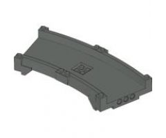 Track System Curved Track 17 x 12 x 2