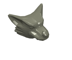 Minifigure, Headgear Head Cover, Werewolf