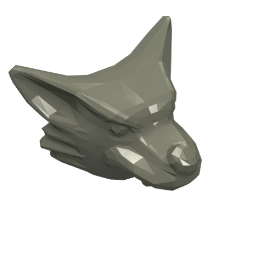 Minifigure, Headgear Head Cover, Werewolf