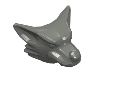 Minifigure, Headgear Head Cover, Werewolf