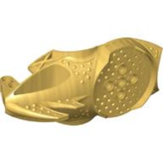 Bionicle Visorak Head with 7 Pin Holes and Axle Hole (Vohtarak)