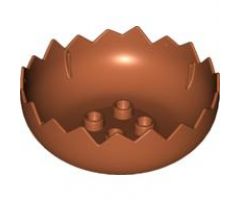Duplo Egg Base with Jagged Edge