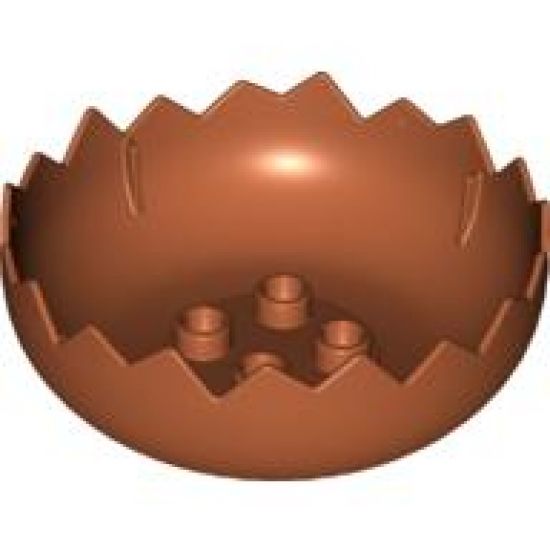 Duplo Egg Base with Jagged Edge