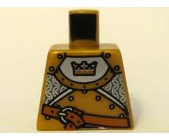 Torso Castle Fantasy Era Gold Knight Pattern
