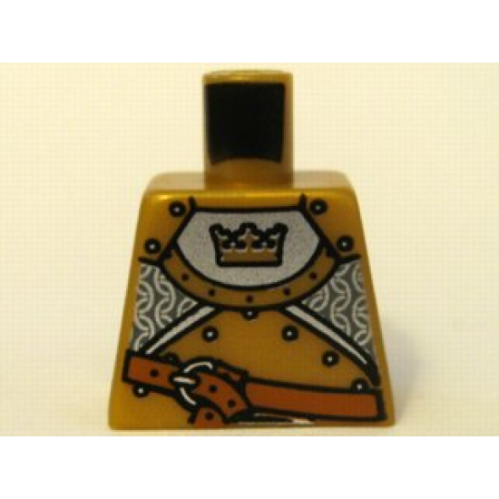 Torso Castle Fantasy Era Gold Knight Pattern