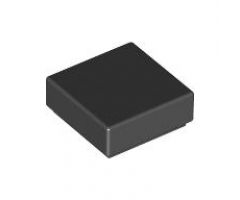 Tile 1 x 1 with White Top and Purple Circle Pattern