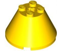 Cone 4 x 4 x 2 with Axle Hole