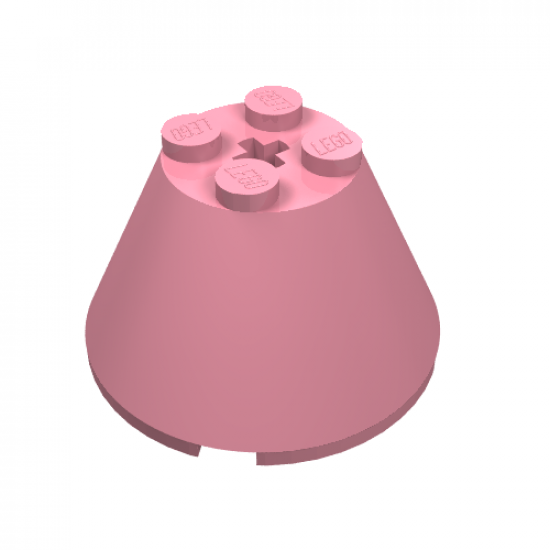 Cone 4 x 4 x 2 with Axle Hole