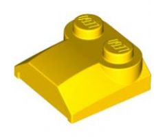Slope, Curved 2 x 2 x 2/3 with Two Studs and Curved Sides, Lip End