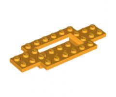 Vehicle, Base 4 x 10 x 2/3 with 4 x 2 Recessed Center with Smooth Underside