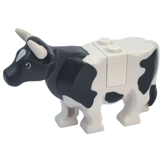 Cow with Black Spots Pattern