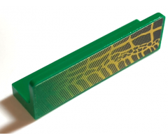 Panel 1 x 4 x 1 with Alligator / Crocodile Skin Pattern, Model Right (Sticker) - Set 6617