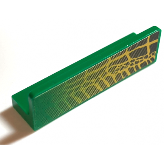Panel 1 x 4 x 1 with Alligator / Crocodile Skin Pattern, Model Right (Sticker) - Set 6617