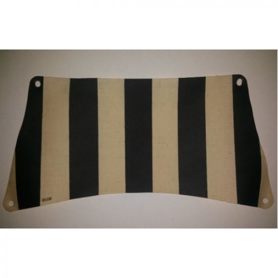 Cloth Sail 30 x 15 Bottom with Black Thick Stripes Pattern