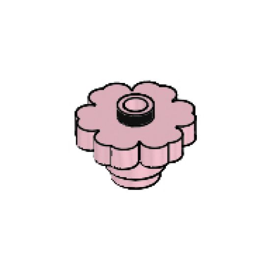 Plant Flower 2 x 2 Rounded - Open Stud