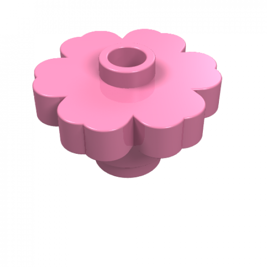 Plant Flower 2 x 2 Rounded - Open Stud