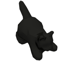 Cat, Crouching