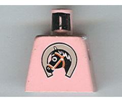 Torso Paradisa Horse Face in Horseshoe Pattern